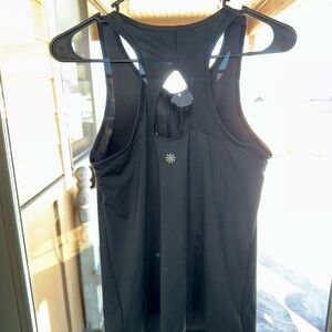 Athleta Black Racerback Tank Top